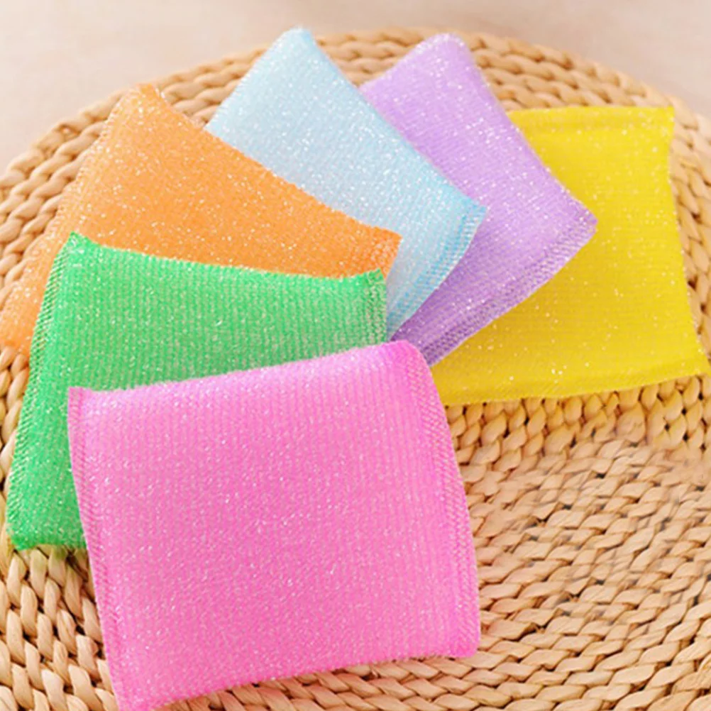 

24Pcs Kitchen Sponges Non-Scratch Dish Scrub Sponges Reusable Pot Bowl Cleaning Scrubbers Kitchen Washing Supplies