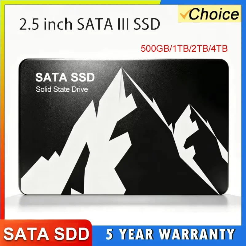 SSD 500GB 1TB 2TB 4TB SATA3 SATA 2.5 Hard Drive SSD Solid State Disk for Laptop PC