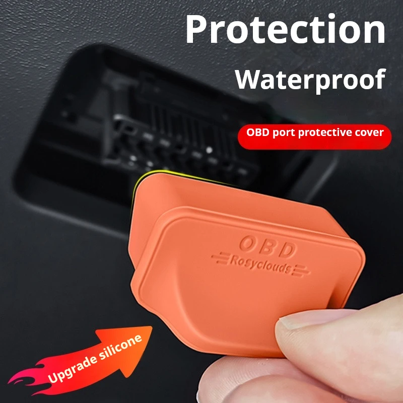 For Deepal S07 L07 S05 G318 SL03 Silicone OBD Port Protective Cover Diagnostic Interface Waterproof Dustproof Cover