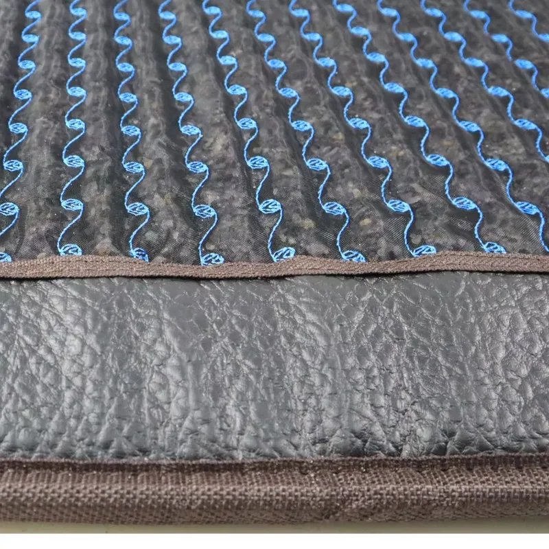 190*80cm 옥 가열 매트리스 마사지 침대, 천연석 매트 열 치료 기능으로 통증 완화 및 스트레스 해소 마사지 패드