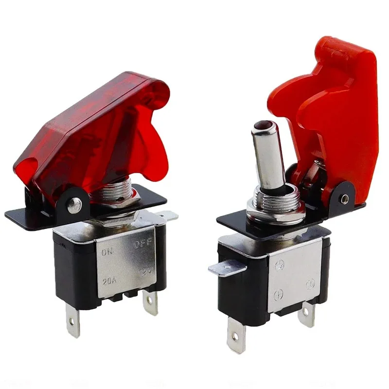 

2Pcs Waterproof Rocker Switch Heavy Duty 12-24V 20a 3-Pin 2 Position Toggle Switch for Truck Boat Accessories Boat Accessories