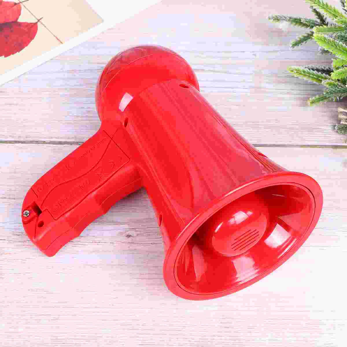 1PC Mini Megaphone Toy Firemen Toys Set Simulated Voice Microphone Toy Imitation Fire Cosplay Megaphone Toy Fire Fighter's Megap