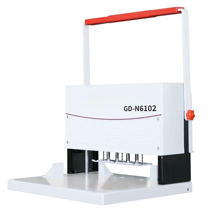 N6102 Electric 3-Hole Financial Voucher Binding Machine 3-Hole Thread-Binding Machine for Financial Vouchers