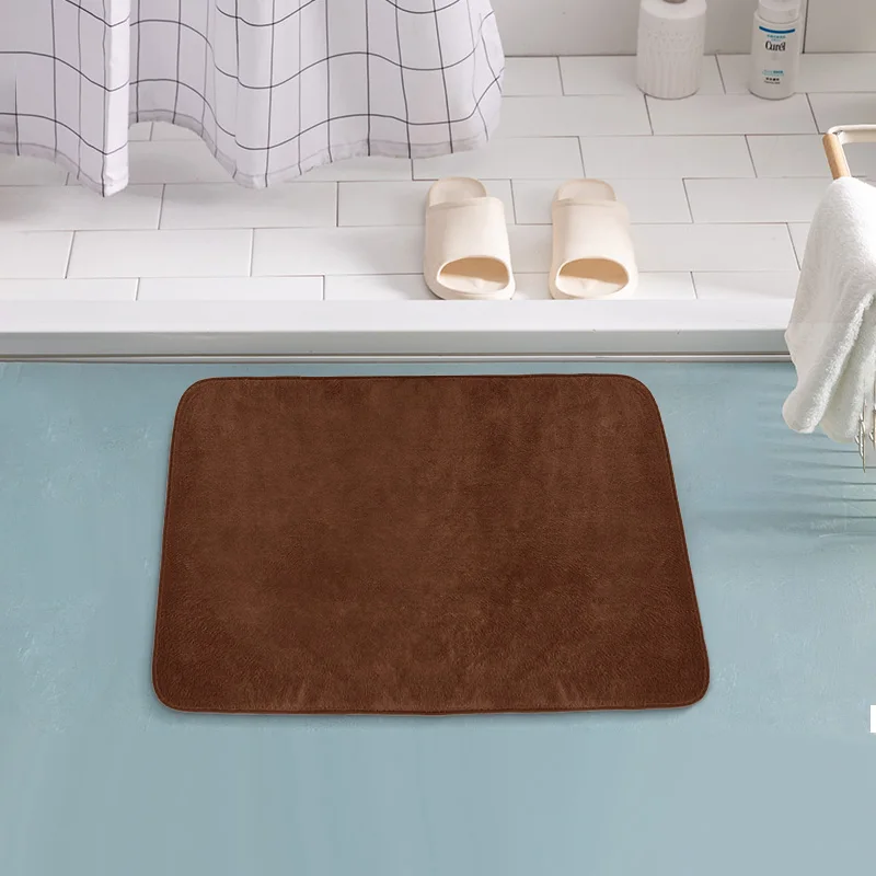 High-quality ultra-soft bathtub carpet, waterproof non-slip bathroom mats, anti-fading comfortable carpet, bathroom accessories,