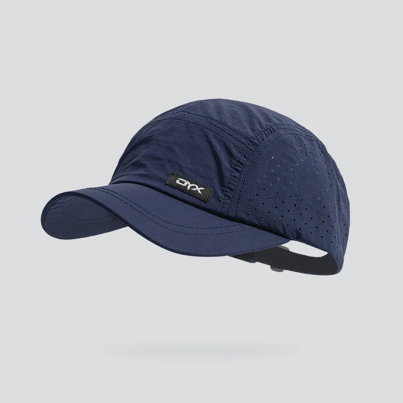 Simple Mesh Openwork Embroidery OYX Baseball Cap, Short Brim, Lightweight and Comfortable, Suitable for Outdoor Activities