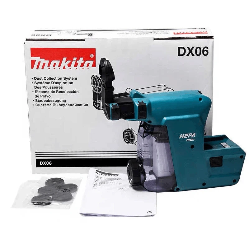 Makita DX06 sistema di estrazione della polvere filtro HEPA impatto adatto martello trapano elettrico collettore di polveri automatico per Makita