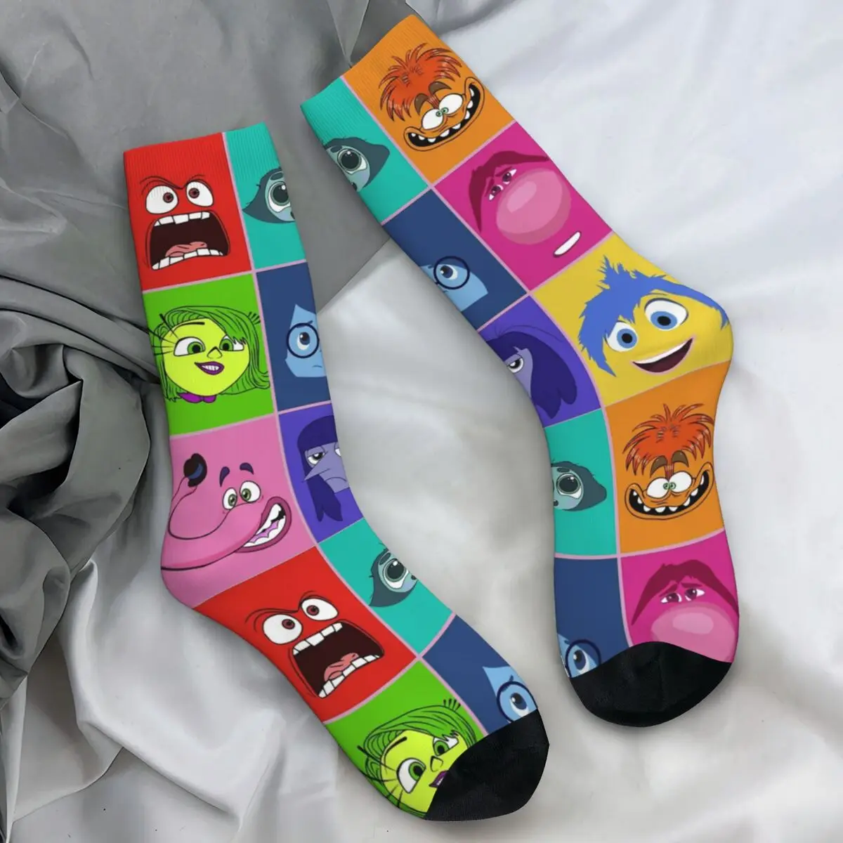 Insides Out Socks Autumn kids Stockings Novelty Adults Men Warm Soft Socks Design Running Sports Anti Bacterial Socks