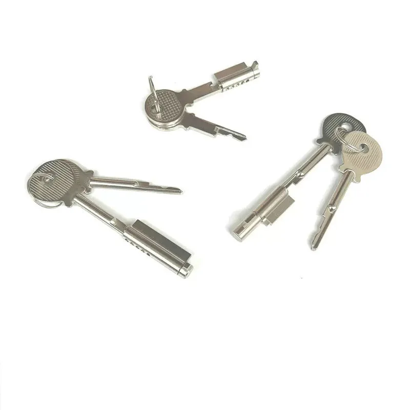 Double Door Freezer Glass Lock Counter Lock for Sliding Doors Mobile Phone Jewelry Display Cabinet