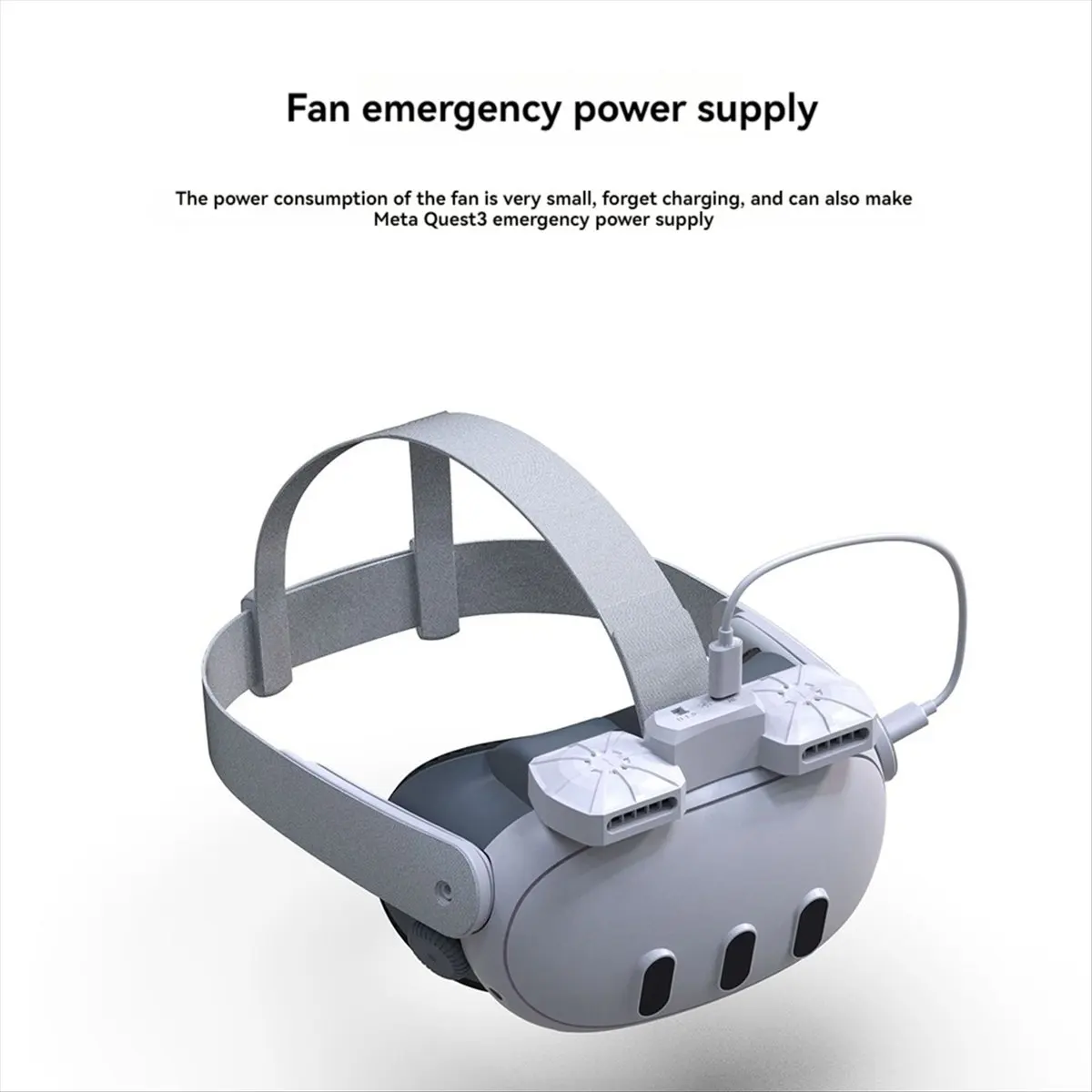 A14M For 3 Cooling Fan with Interface Relieves Lens Fogging Air Circulation Face Cover for X3 Accessorie