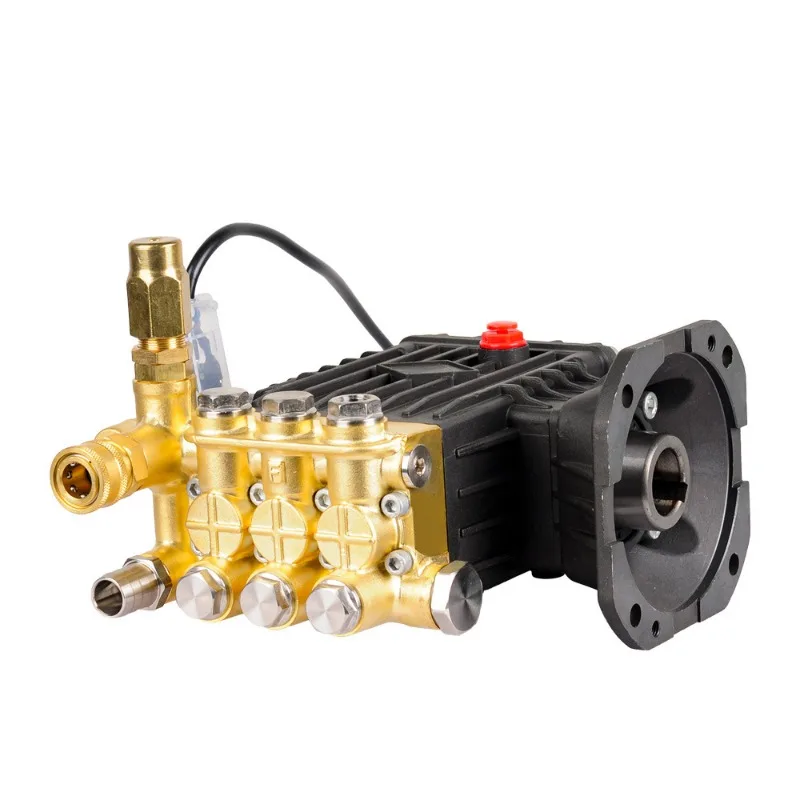 Auto Stop Plunger Pump Head For Self Service High Pressure Car Washer Replacement Cleaning Pump Fitting