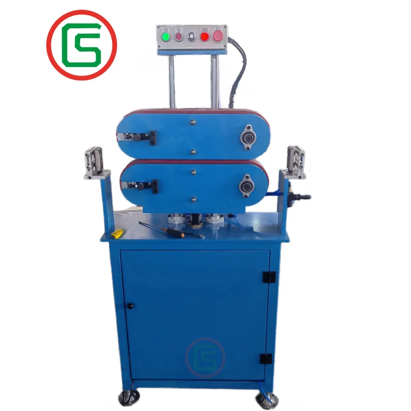 Cable-Extruder Production Line Drawing Brass Tube Hose Crawler Traction Belt Haul Unit GS Brand 10-12mm Model Pneumatic Pressing