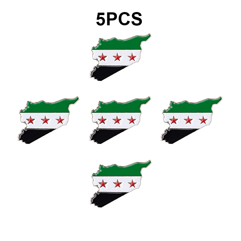 Kép 5: 100-50-10-5-1 PCS syria pin Hát badge laple pin badges brooch