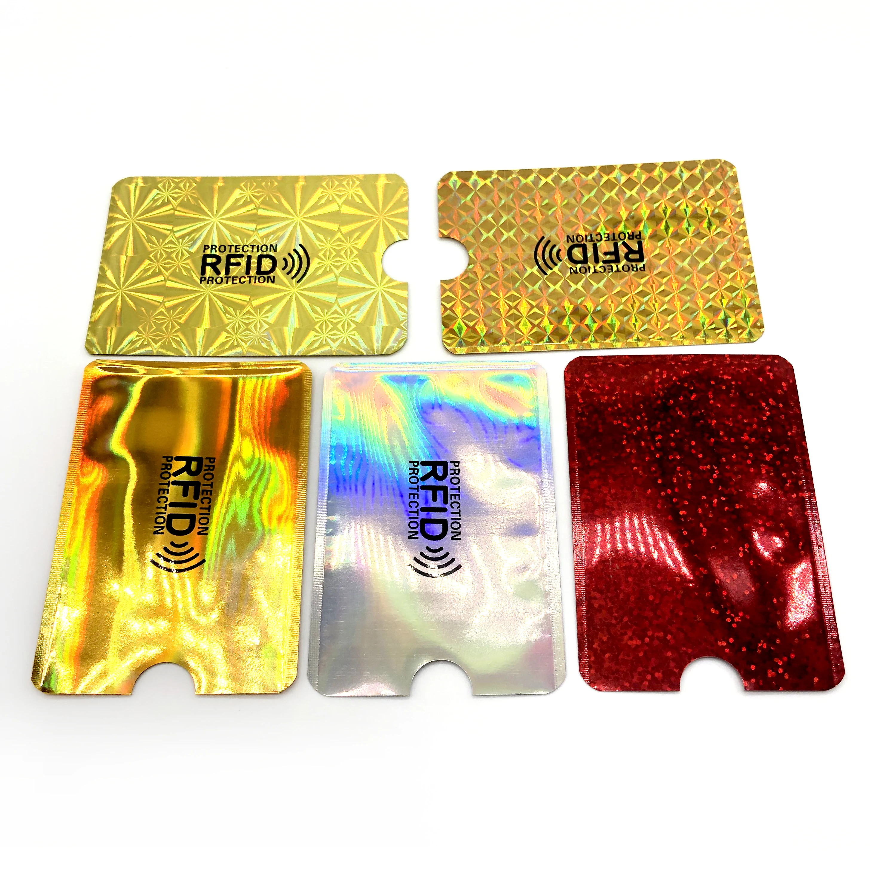 card lock credit card sleeves Credit Card Sleeve with RFID Protection