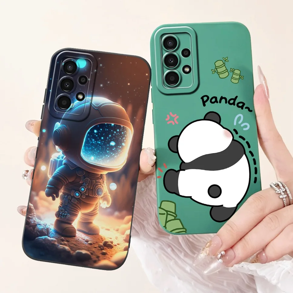 For Samsung Galaxy A53 5G Case Popular Cute Animal Pattern Soft Silicone Cover For Samsung A53 A 53 SM-A536B Phone Case Bumper