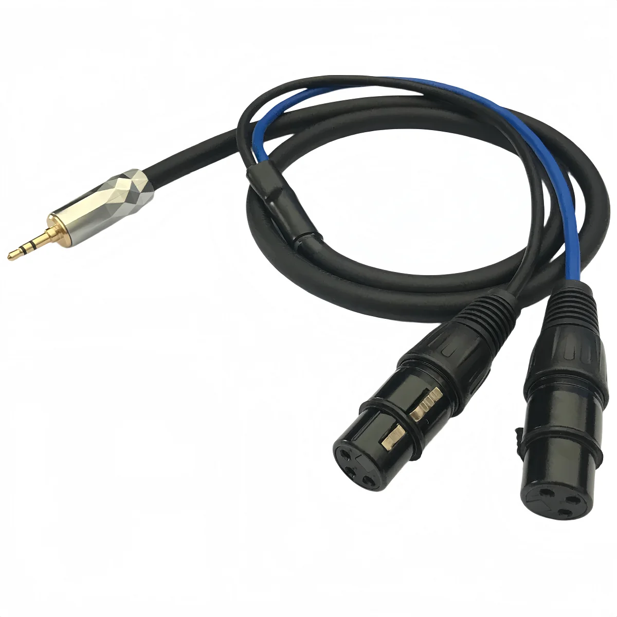 3.5mm Stereo to Dual Xlr Female (Xlr Female) One-To-Two Audio Cable