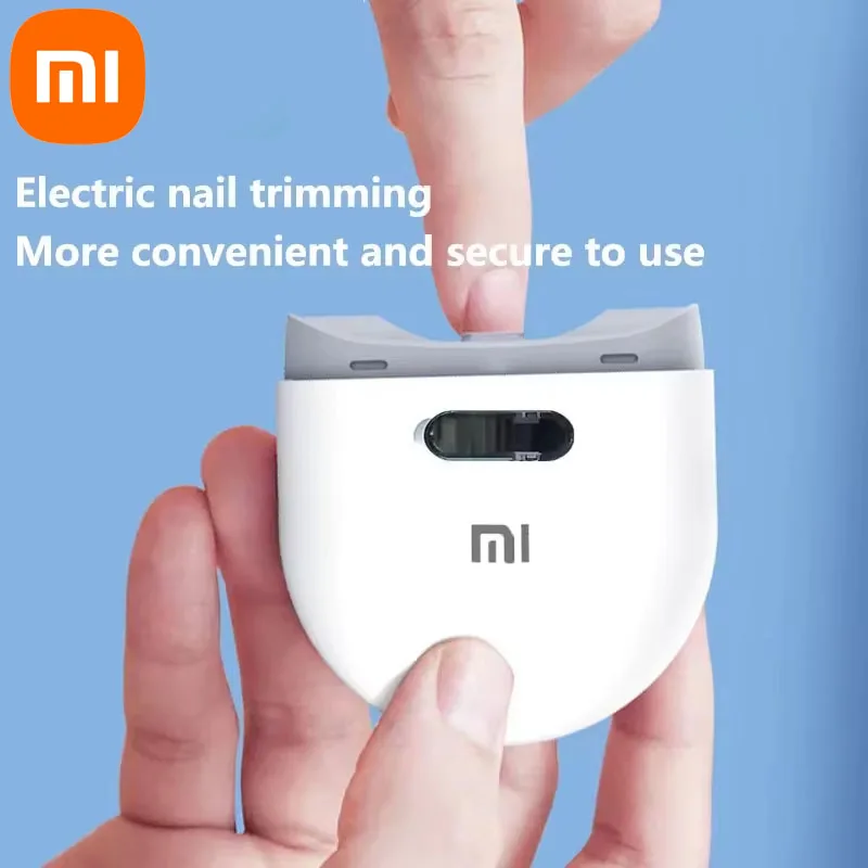 

Xiaomi машинка для стрижки ногтей электрическая машинка для стрижки ногтей педикюрный триммер резак для ногтей маникюр с подсветкой для ухода за детьми и взрослыми ножницы