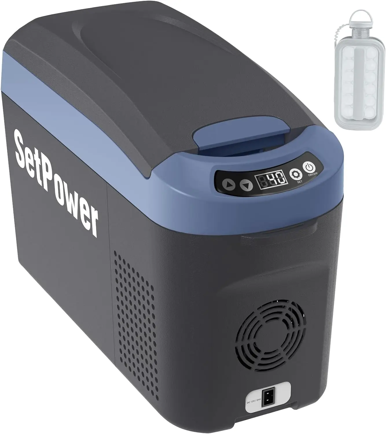 Réfrigérateur de voiture portable AB15 12V 16QT, refroidisseur de camping-car pour camping, voyage, SUV, fourgon