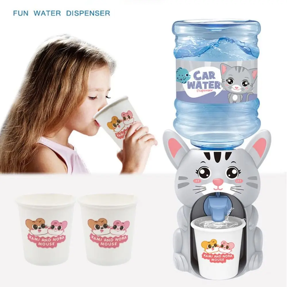 

Lifelike Children Mini Water Dispenser Cute 6 Styles Drinking Water Cooler Cosplsy Props Cartoon Simulation Device
