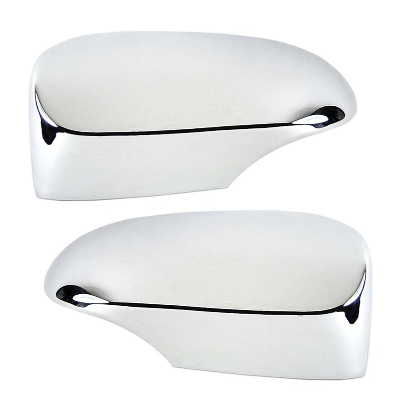 

1 Pair Silver ABS Side Rear View Mirror Cover Trim Fit for Scion iM 2015-2016