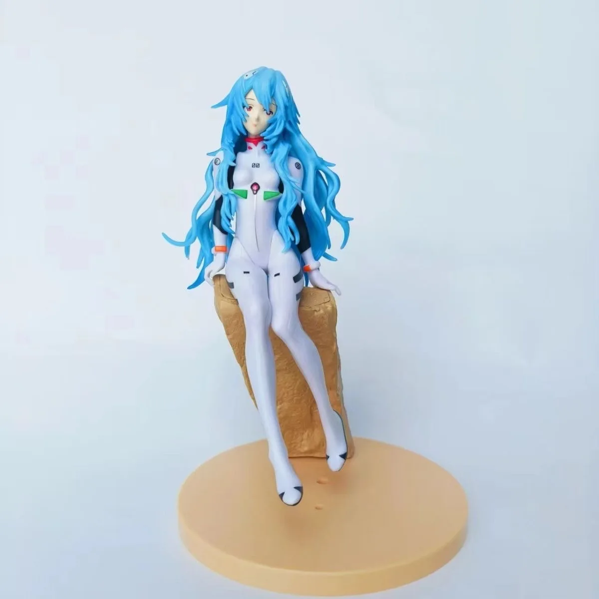 3 stuks Neon Genesis Evangelion Ayanami Rei PVC-figuren, Anime Action Figurine Desktop Ornamenten, Ideale vakantiecadeaus voor EVA