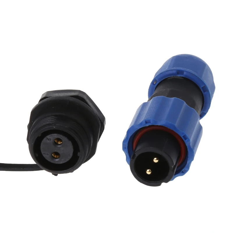 IP68 SP13 1Pin/2Pin/3Pin/4Pin/5Pin/6Pin/7Pin Waterdichte Stopcontact Kabel Connec