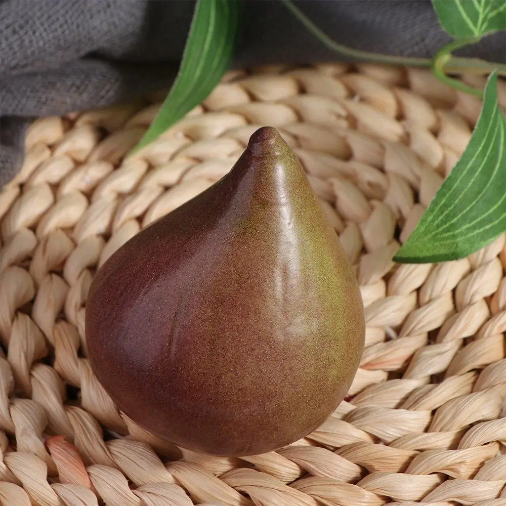 

Photography Props Mini Simulation Fig Ornament Lifelike Funny Fake Fruits Handicrafts Artificial Fig Home Kitchen Cabinet Decor