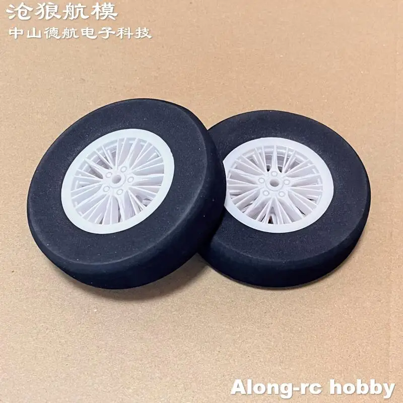 Pièces de rechange pour train d'atterrissage d'avion RC, modèles de passe-temps, bricolage, nouvelles pièces d'origine Skywing-rc, roues 80mm, 100mm, 115mm, 130mm, 2 pièces