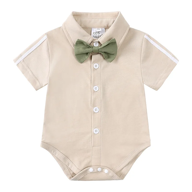 Newborn Baby Overall Boys Costume 2023 Suit Children Clothes Sets 0 to 24 Months Kids Elegant Wedding Cotton Suit Birthday Wear