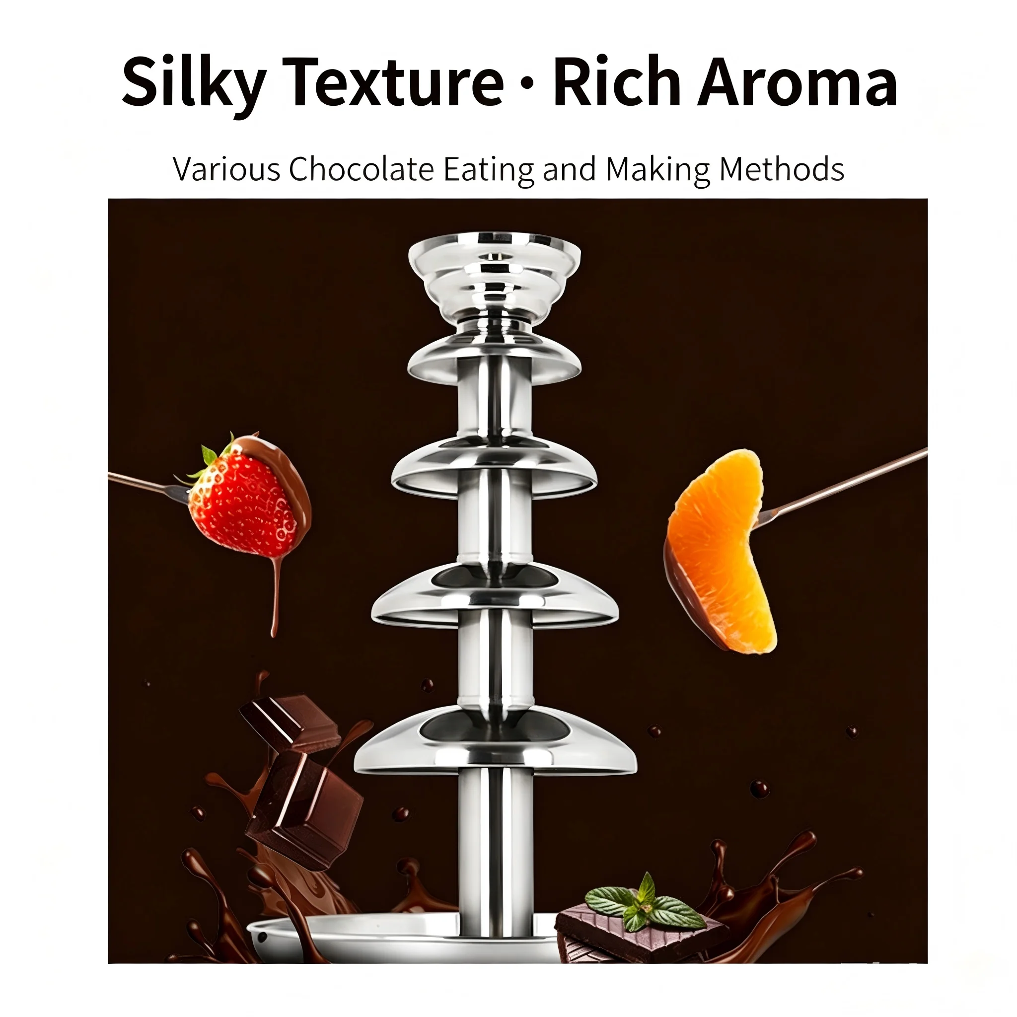 Hot Sale Commercial Electric N - Chocolate Fountain Commercial 评论和价格