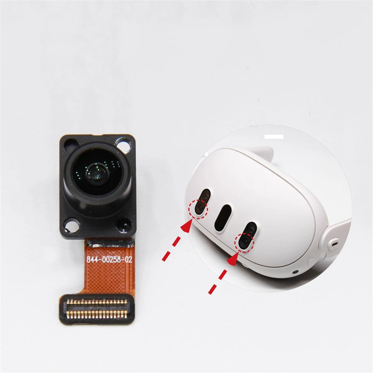 

SLAM Grayscale Camera for Oculus Quest 3 VR Headset Grayscale Recognition Camera Replacement Part for Meta Quest 3,BJADD