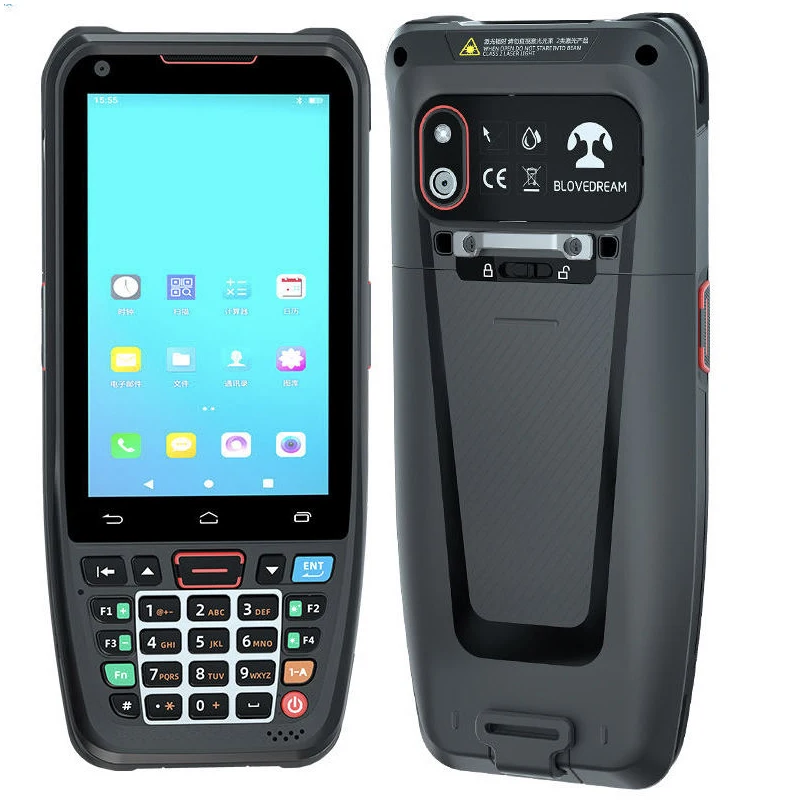 Smart Mobile Android Handheld Data Collector PDA Terminal With 1D 2D Wireless Bar Code Scanner Reader For Inventory System DT40