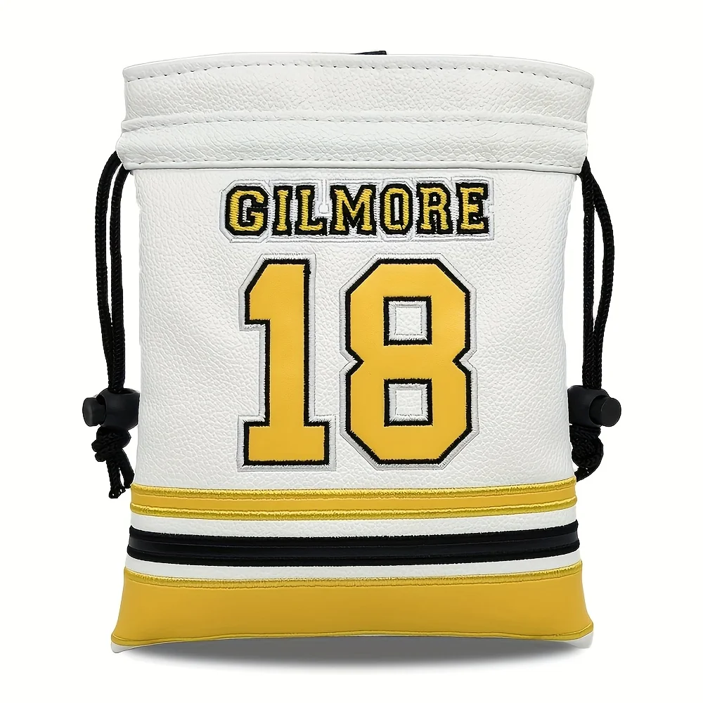 

Белая сумка-комплект номер 18, сумка для гольфа и подачи для гольфа со шнурком — мужская и женская портативная прочная сумка для гольфа Cl