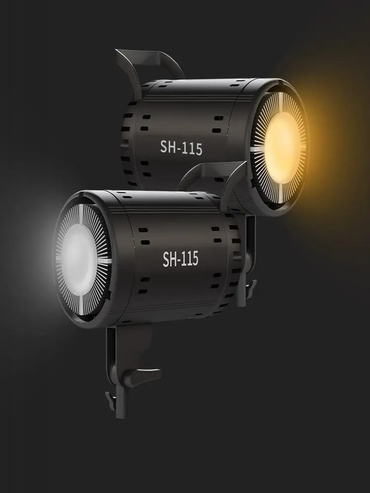 Lampa LED do filmowania 115W 8300CY Ulepszona 220V Bowens Światło Dziennego do Portretów Studia Flash 3000-6000K Youtube Live — zdjęcie produktu 7