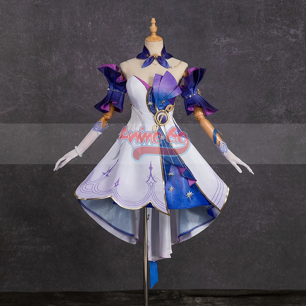 Game Honkai: Star Rail Robin Alice Himora Cosplay Costume Shoes Women Dress Role Play Halloween Outfits C08843-A