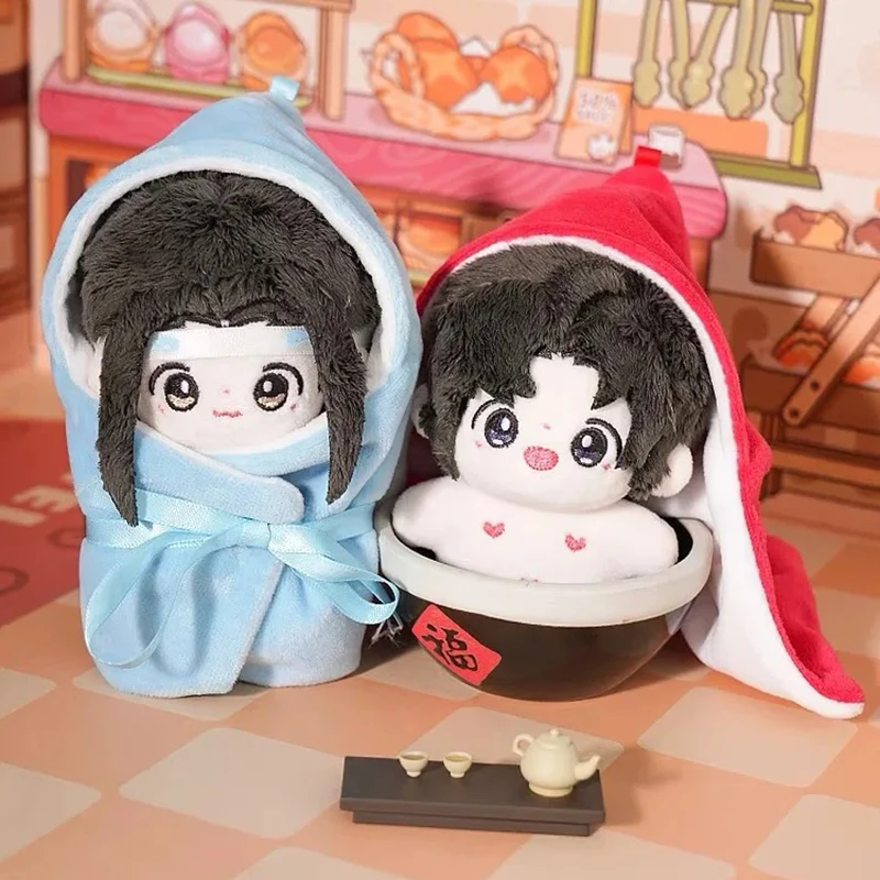 Nieuwe 13Cm Anime Mo Dao Zu Shi Figuur Knuffels Wei Wuxian Kleine Melk Baby Serie Anime Figuur Kawaii Pop Xmas Kids Cadeau Speelgoed