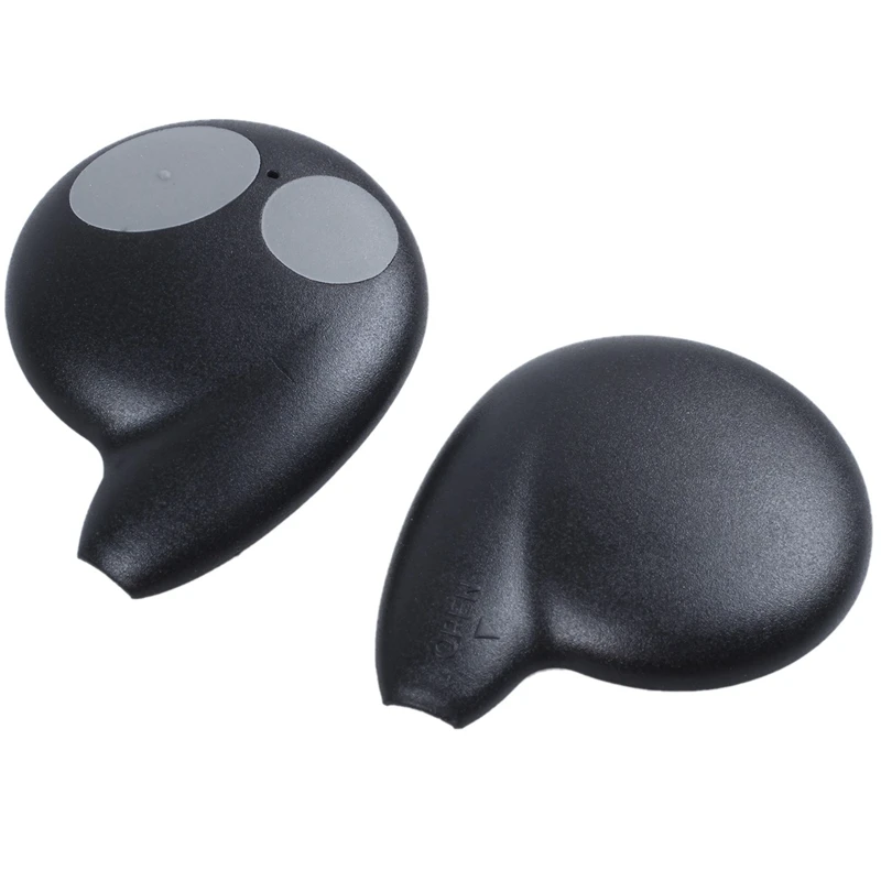 2X 2 Buttons Key Case Remote Control Key Case For Cobra Alarm Fob Without Battery Black