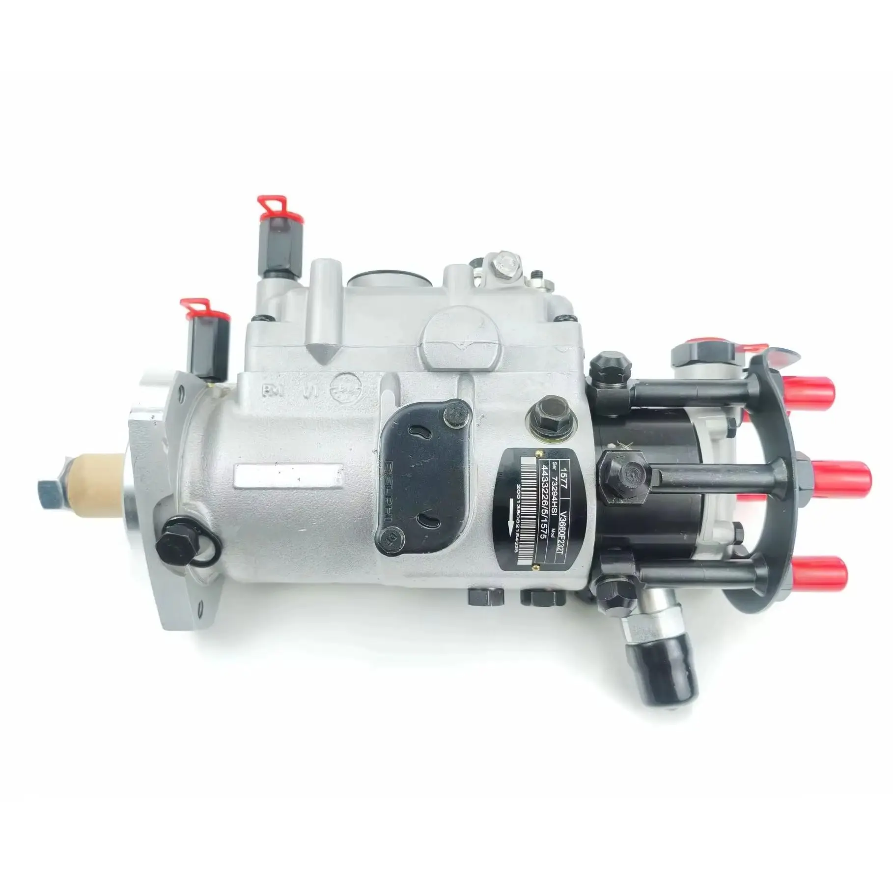 V3660F232T 4433226 Built‑in 12V Solenoid Valve OE Replacement Suits Perkins 1006 1104,Impact‑Tolerant Diesel Rotor Pump