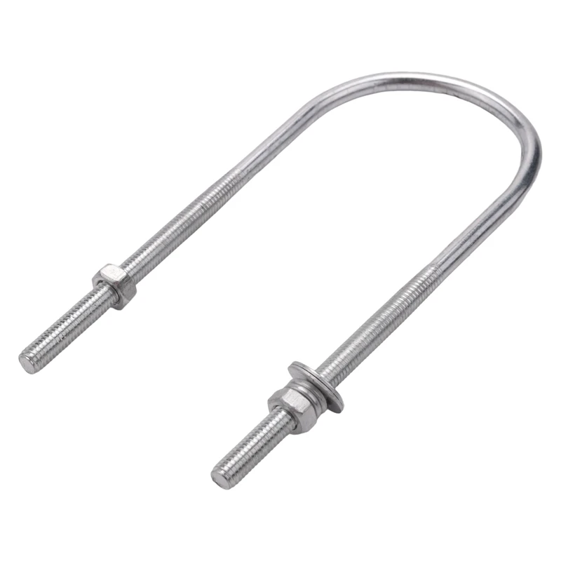 Pince de mât à Double antenne, bloc de mâchoire en V avec boulons en U, Kit de support de montage de mât à mât robuste pour télévision, CB,Ham