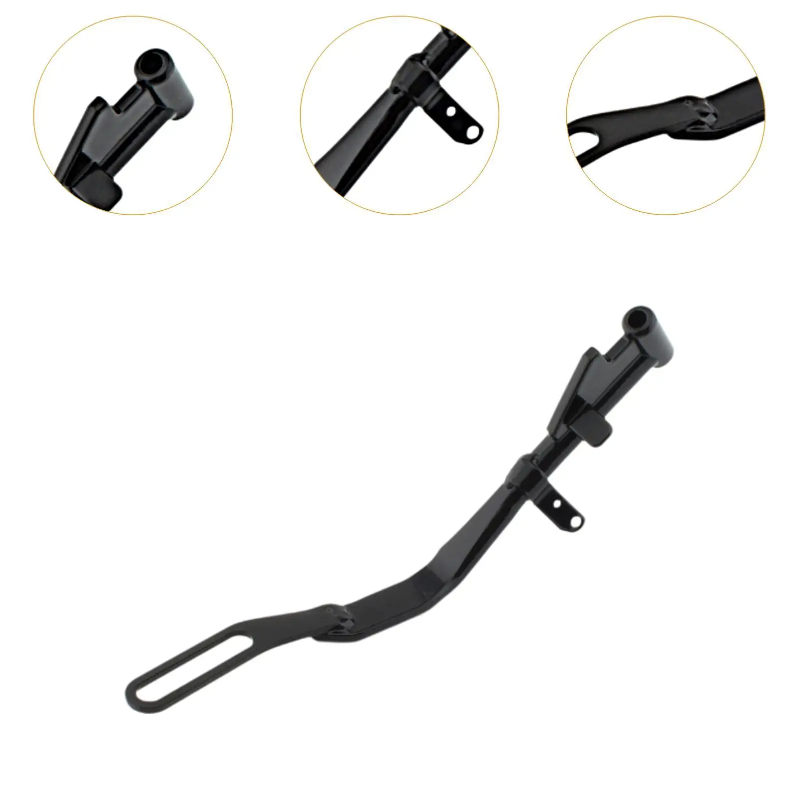 

Motorcycle Kickstand 50185-04 Practical Wear Resistant Easy Installation Convenient Replacement for XL1200 XL883