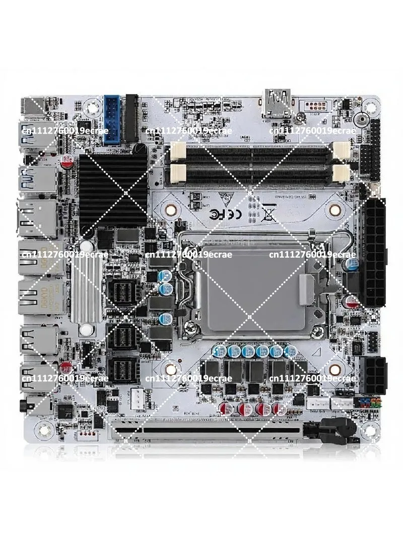 Q670 8-Bay M.2 NAS Board, 6xM.2 DDR5 PCIe 16x Slot, High-Speed Storage Expansion