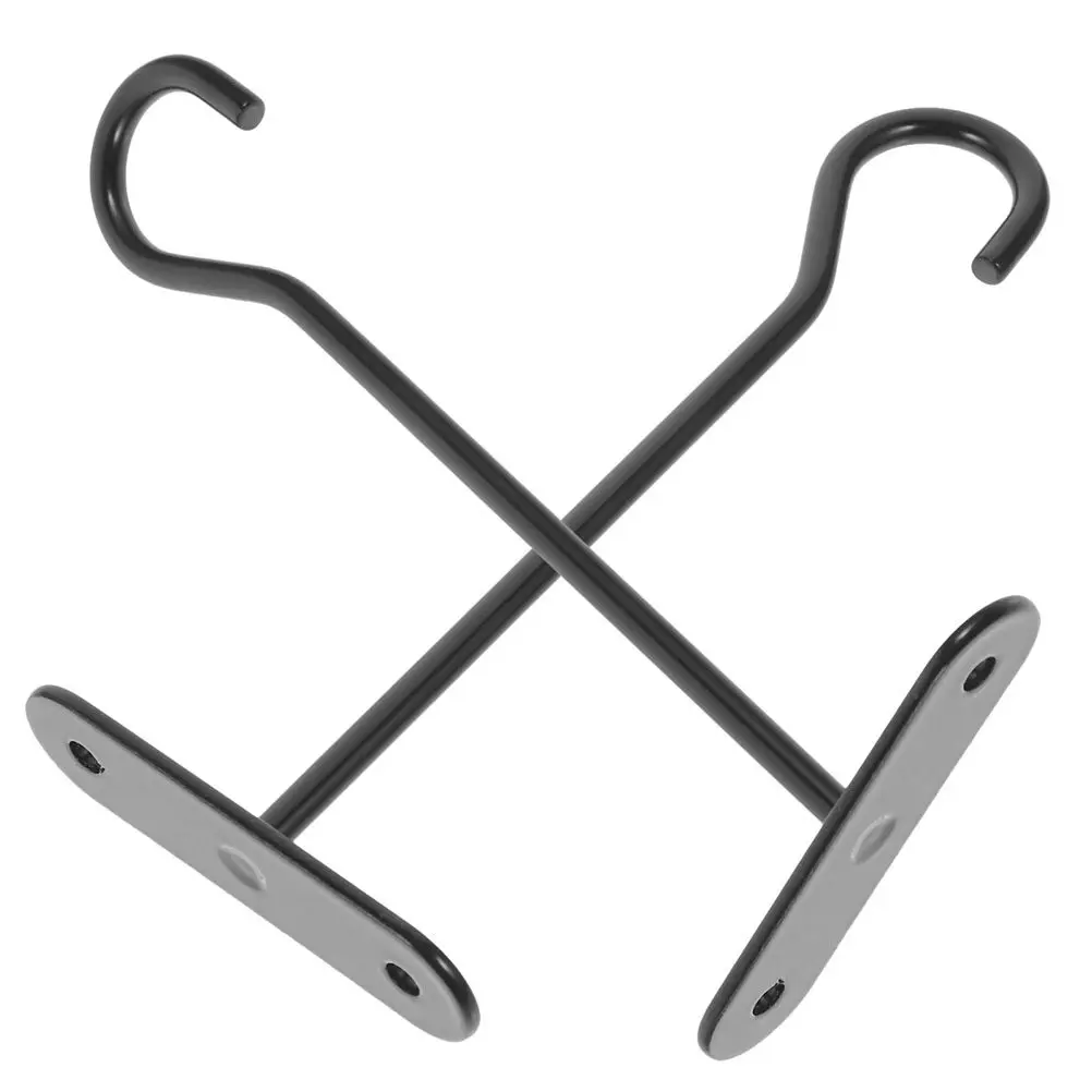 2Sets Ceiling Planter Hooks Sturdy Iron Hanging Hooks for Plants Baskets Bird Feeders Lanterns Outdoor Indoor Outdoor Hook view 3