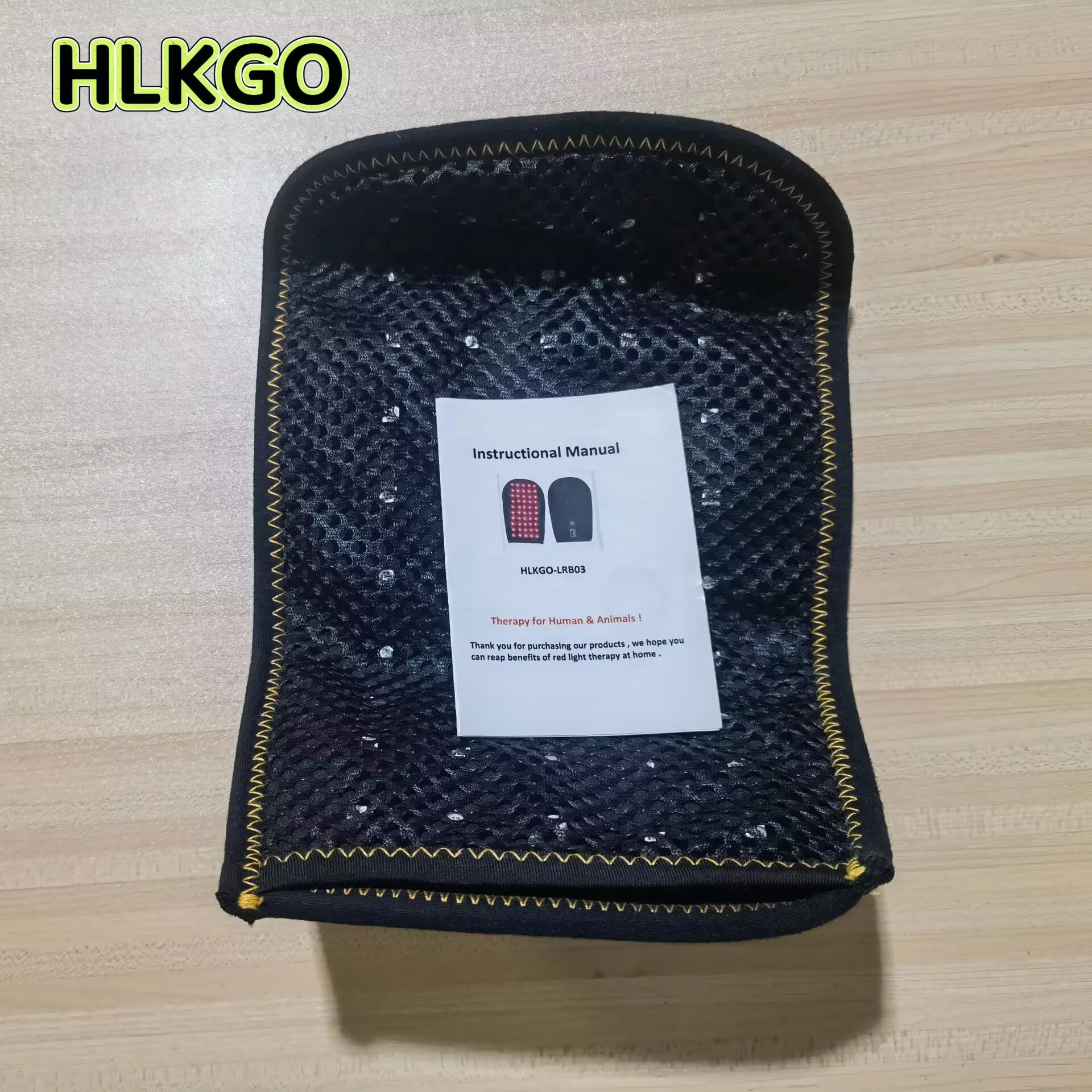 

Full Hand Red LED Light Therapy Glove Device for Soothing Arthritis, Finger Joint and Neuropathy Wrist Pain