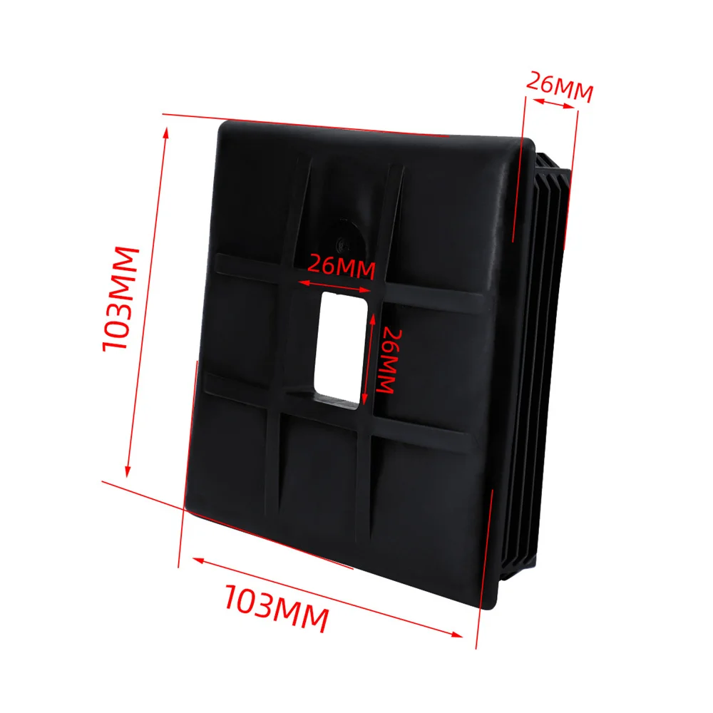 قطعتان من غطاء نهاية المصد مقاس 4 بوصة لـ RV سهل التركيب والإزالة