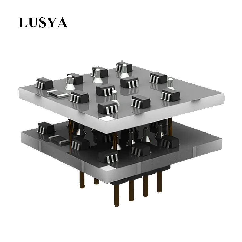 Lusya 1PCS SX52B Fully Discrete Op Amp Module Amplifier Balanced Tuning Replaces NE5532 Preamp Board G12-011