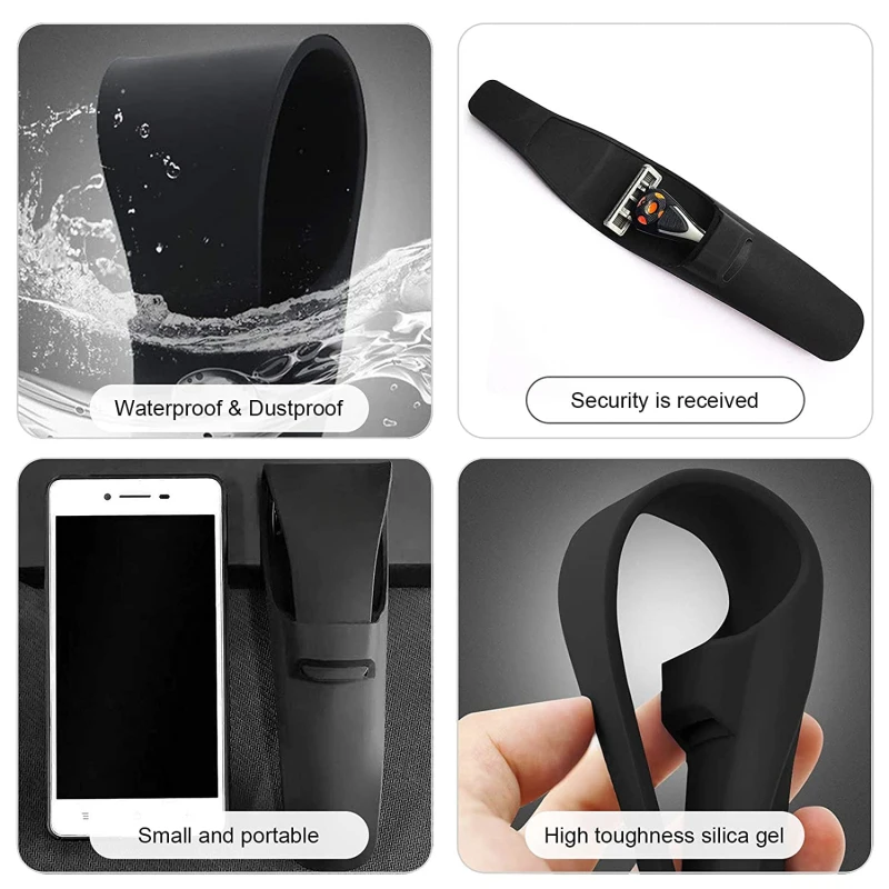 Silicone Razor Cover Portable Manual Shaver Protector Shave Storage Case Prevent Scratch Tools Travel Waterproof Razor Storage