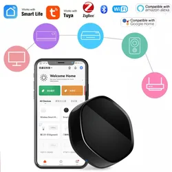 Tuya Smart WiFi 3-in-1 Wireless Multifunktionale BLE Grid + ZigBee Gateway 38K IR Control APP voice Control Alexa Google Hause