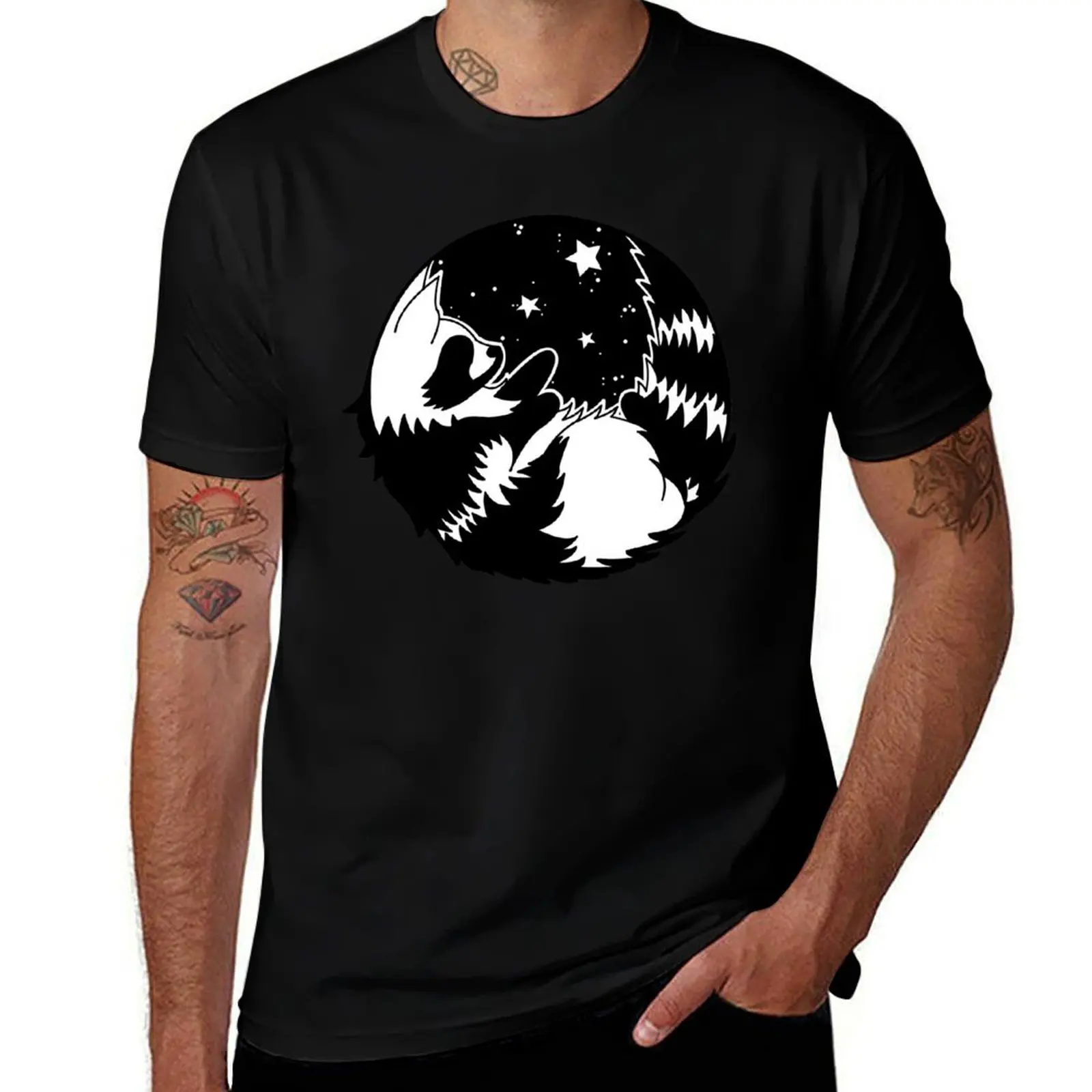 

Space Tanuki T-Shirt t shirt for man 100 percent cotton g man t shirts for men cotton t shirts high quality T-shirt