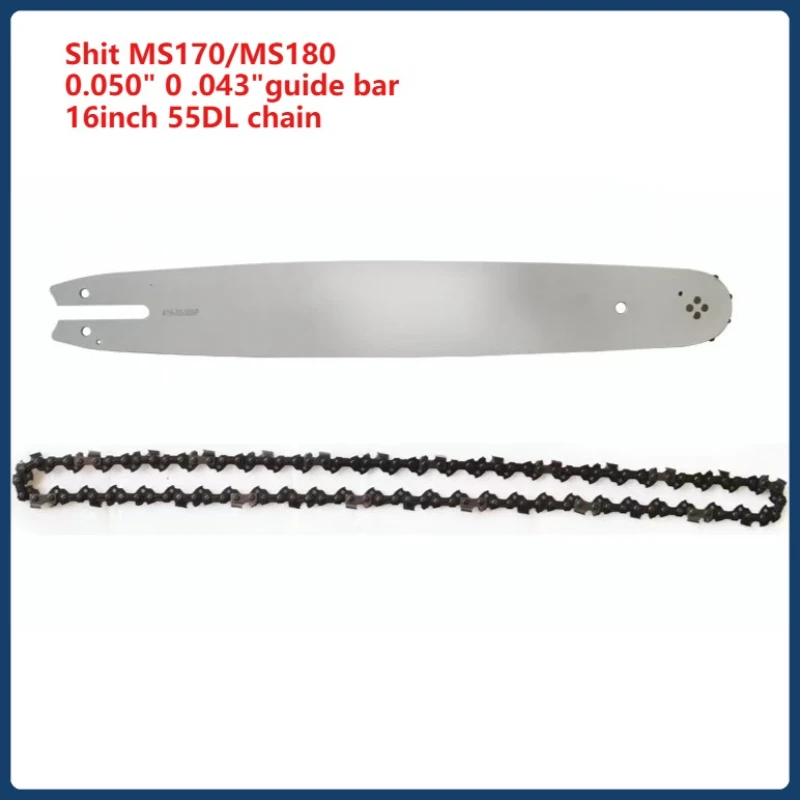 16 Inch chainsaw guide bar or chain.043