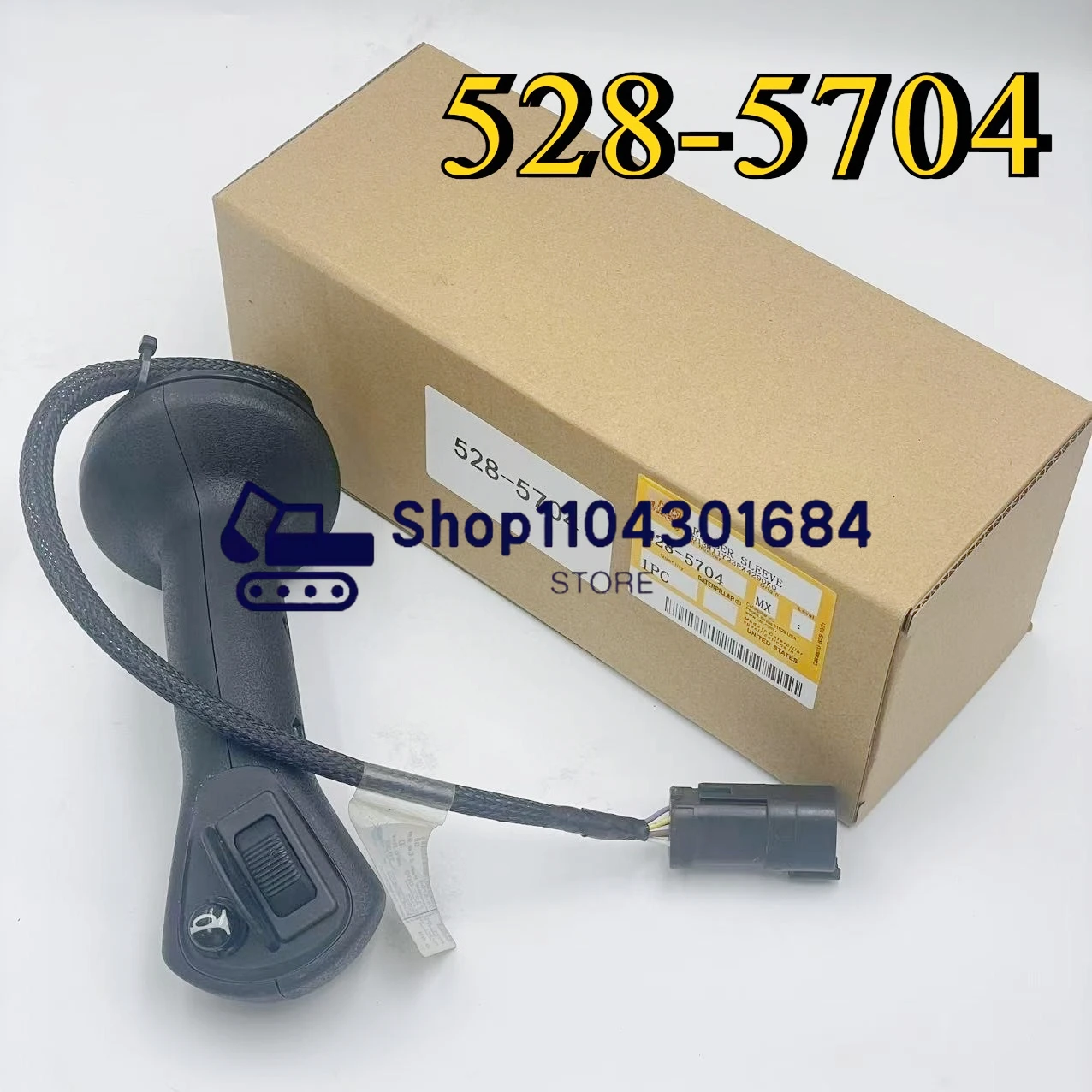 

528-5704 для Caterpillar 305.5e Ручка джойстика кабины 5285704 Аксессуары для экскаваторов Cat Pilot в сборе