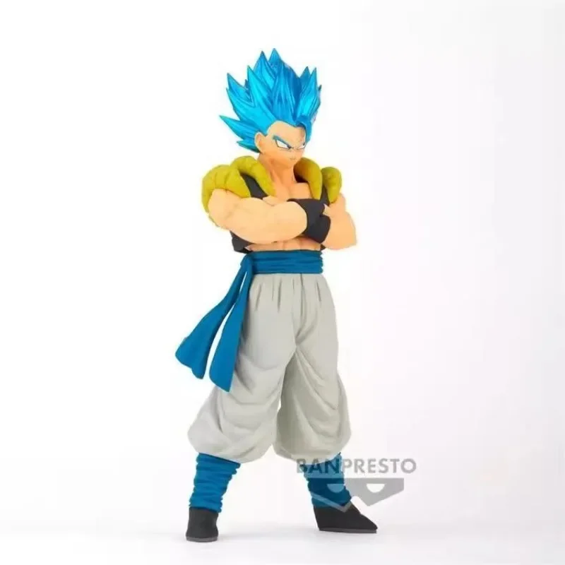 Bandai Original Banpresto Anime Dragon Ball SUPER BLOOD OF SAIYANS SPECIALXVIII Gogeta PVC figura de acción juguete coleccionable
